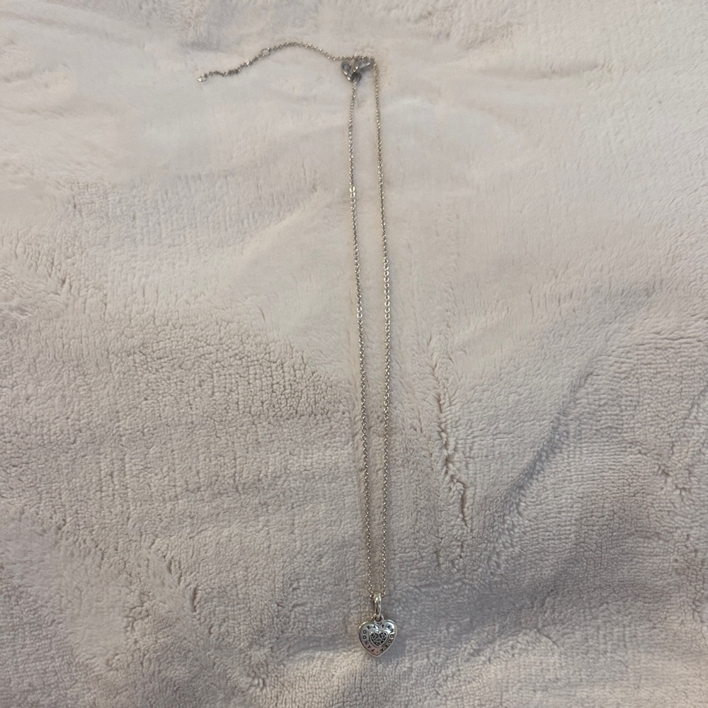 Pandora necklace with charm